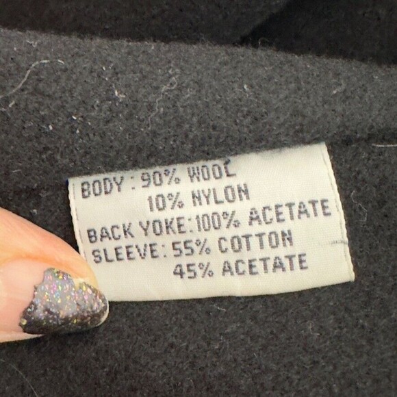 Vintage J.G. Hook Trench Coat Men Removable Liner Collar Army Green Fall Outdoor - Picture 12 of 14